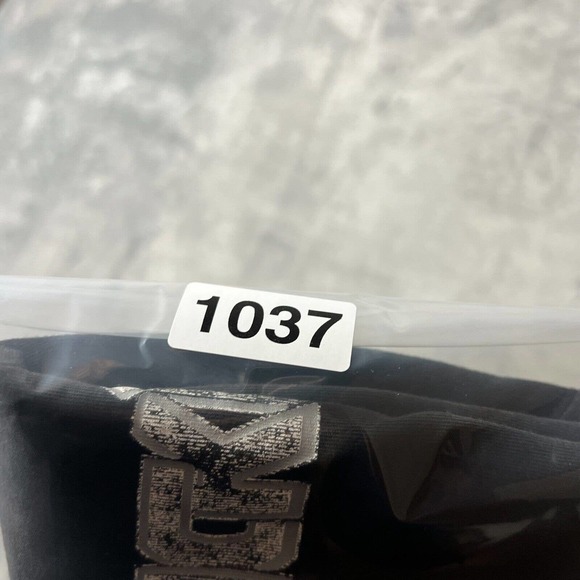 Gosha Rubchinskiy Shirt Mens Small Black Spell Out Logo Graphic Tee New - Picture 9 of 9